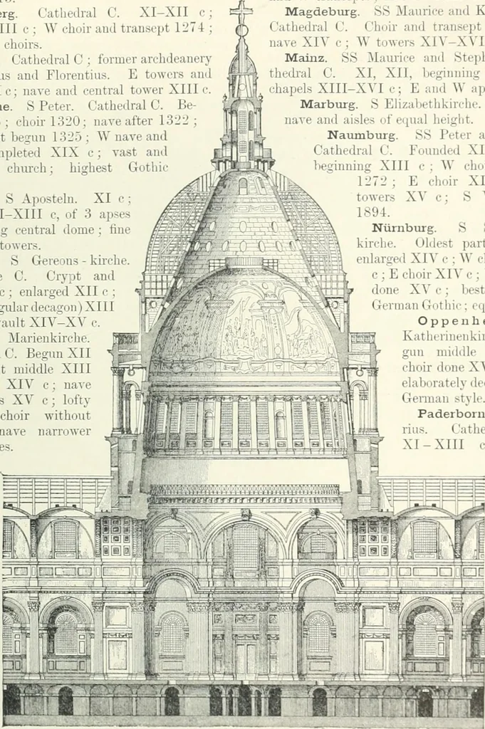 An illustration from A dictionary of architecture and building; biographical, historical and descriptive, 1901, leaf 339