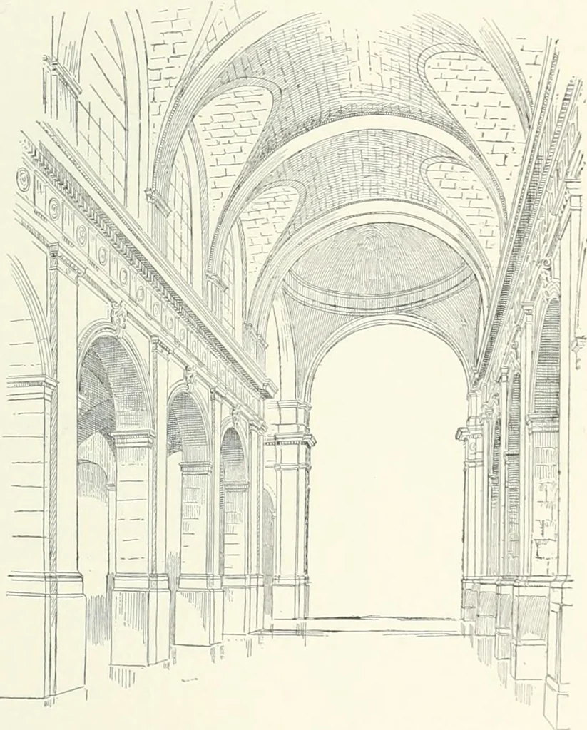 An illustration from A dictionary of architecture and building; biographical, historical and descriptive, 1901, leaf 341