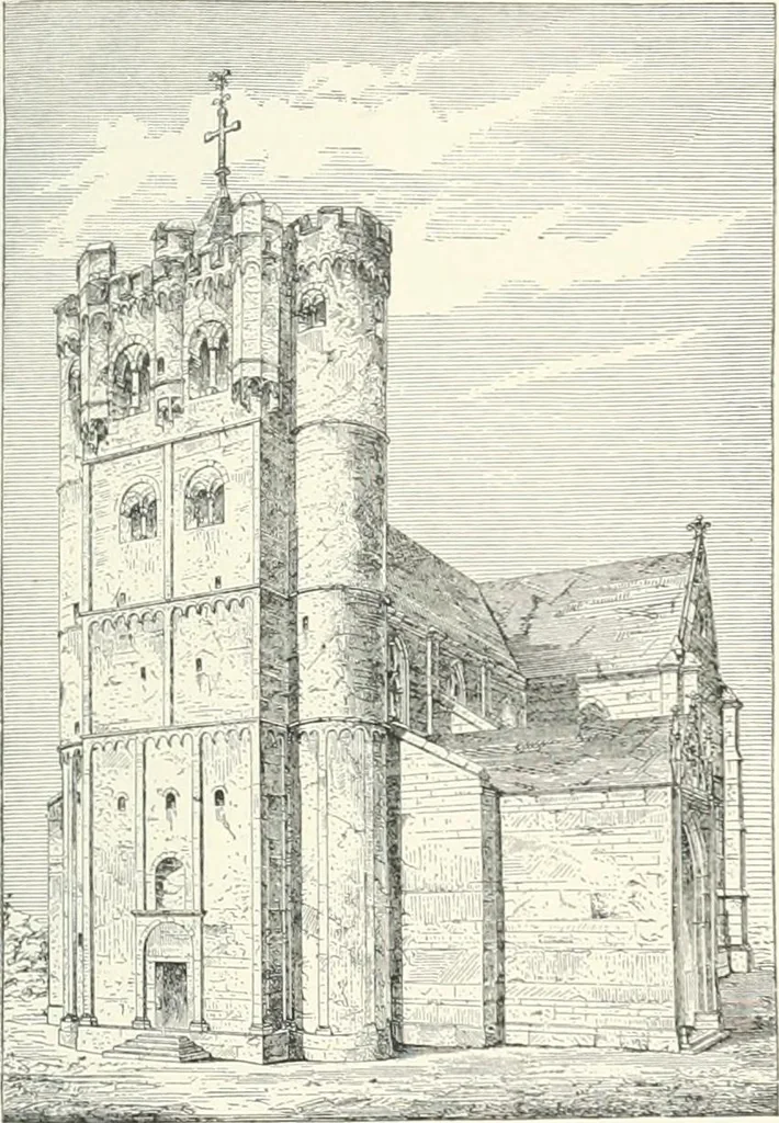 An illustration from A dictionary of architecture and building; biographical, historical and descriptive, 1901, leaf 343