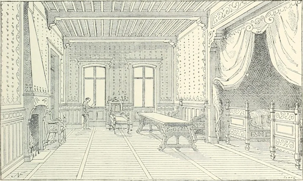 An illustration from A dictionary of architecture and building; biographical, historical and descriptive, 1901, leaf 35