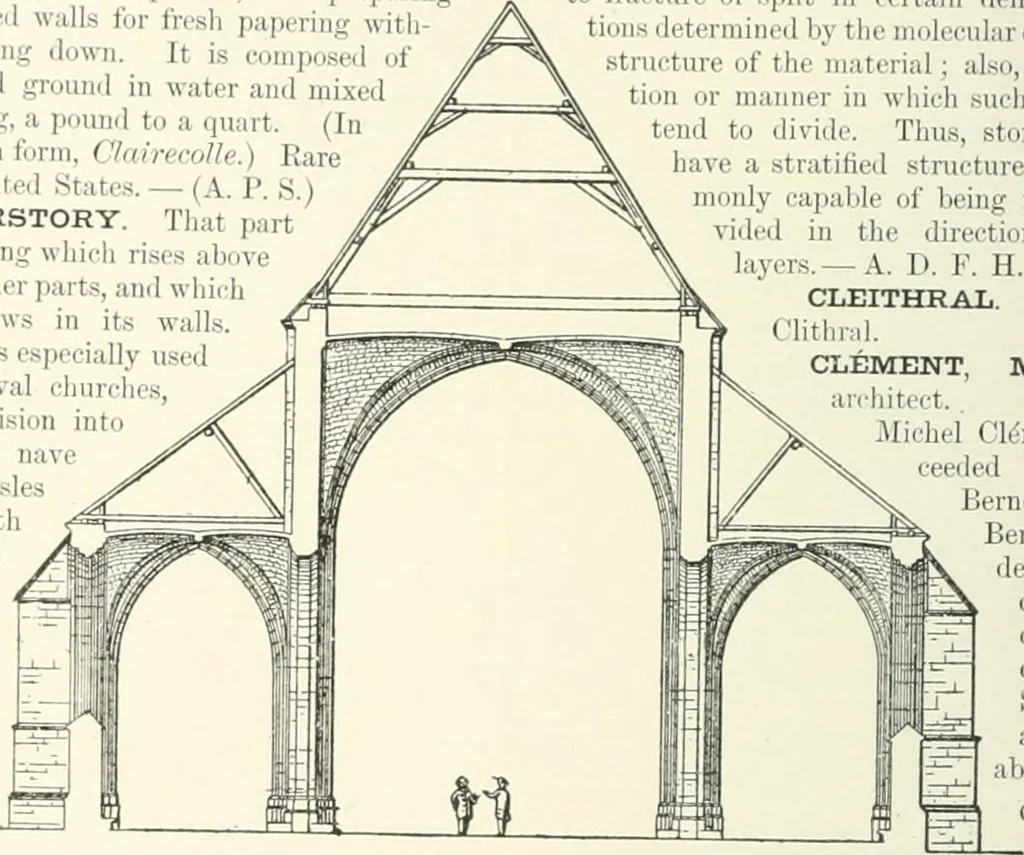 An illustration from A dictionary of architecture and building; biographical, historical and descriptive, 1901, leaf 356
