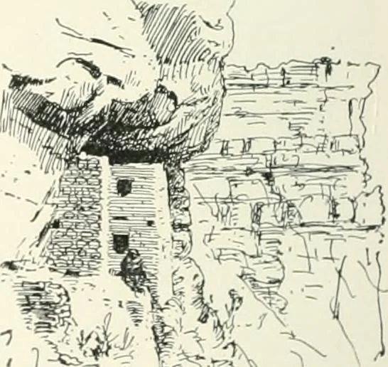 An illustration from A dictionary of architecture and building; biographical, historical and descriptive, 1901, leaf 360