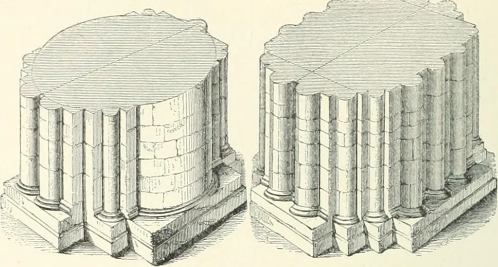 An illustration from A dictionary of architecture and building; biographical, historical and descriptive, 1901, leaf 368