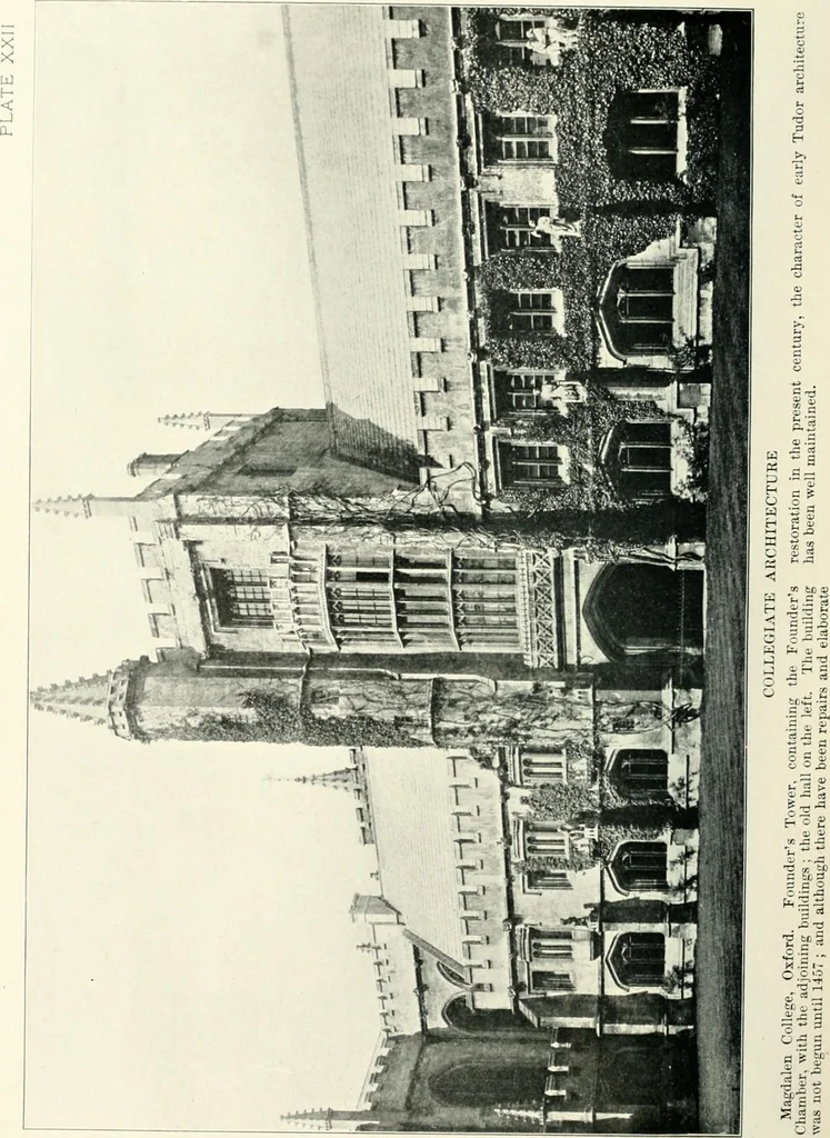 An illustration from A dictionary of architecture and building; biographical, historical and descriptive, 1901, leaf 374