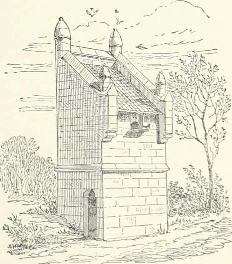An illustration from A dictionary of architecture and building; biographical, historical and descriptive, 1901, leaf 377