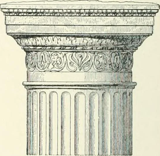 An illustration from A dictionary of architecture and building; biographical, historical and descriptive, 1901, leaf 378