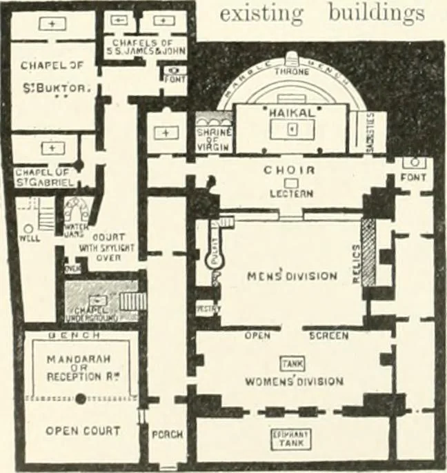An illustration from A dictionary of architecture and building; biographical, historical and descriptive, 1901, leaf 392