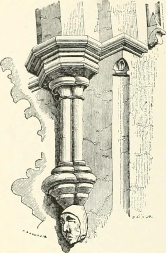 An illustration from A dictionary of architecture and building; biographical, historical and descriptive, 1901, leaf 394