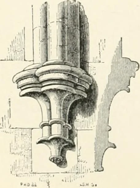 An illustration from A dictionary of architecture and building; biographical, historical and descriptive, 1901, leaf 394
