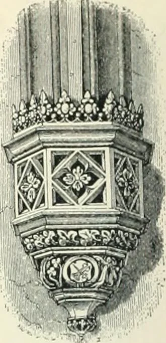 An illustration from A dictionary of architecture and building; biographical, historical and descriptive, 1901, leaf 394