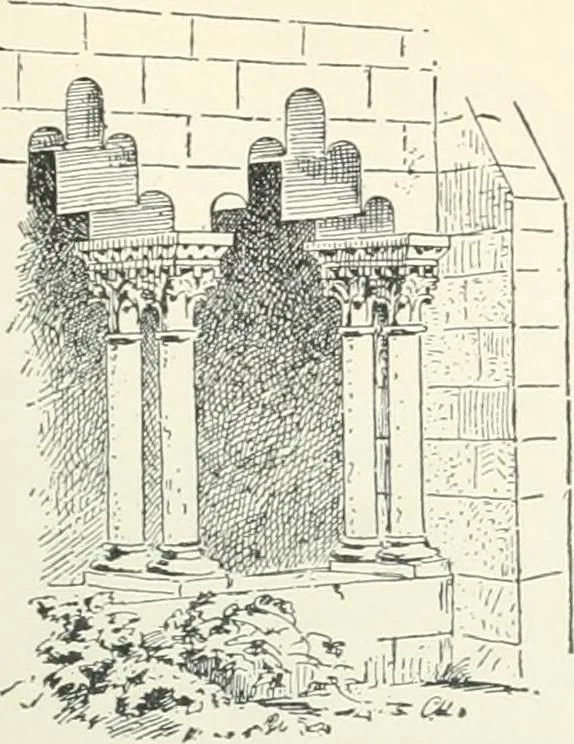 An illustration from A dictionary of architecture and building; biographical, historical and descriptive, 1901, leaf 397