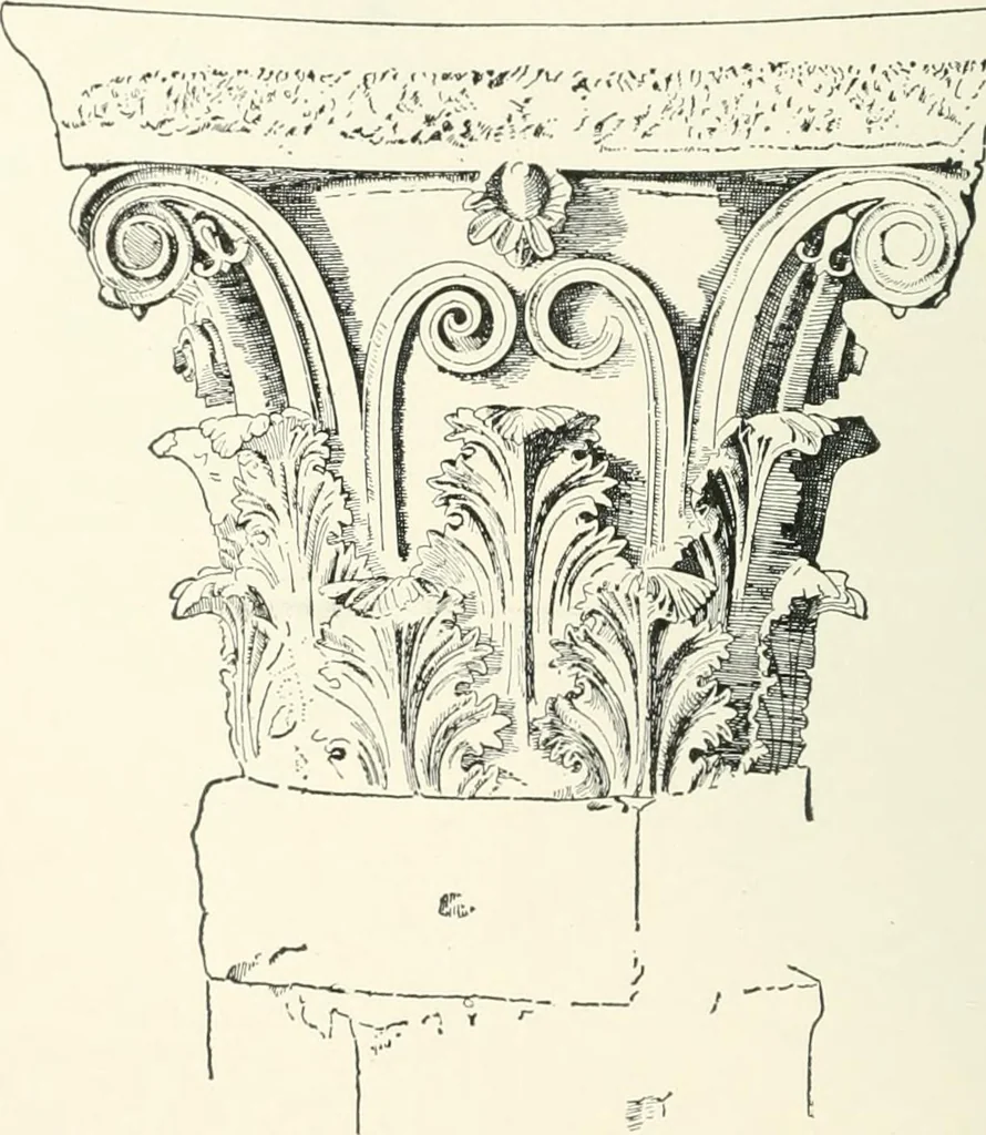 An illustration from A dictionary of architecture and building; biographical, historical and descriptive, 1901, leaf 398