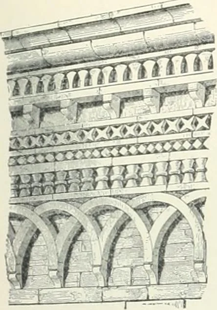 An illustration from A dictionary of architecture and building; biographical, historical and descriptive, 1901, leaf 401