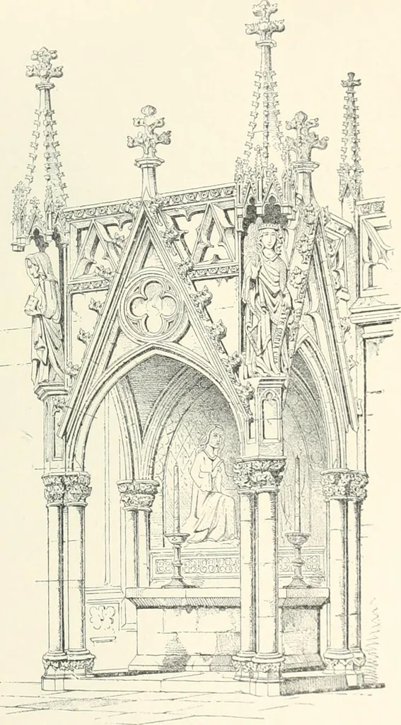 An illustration from A dictionary of architecture and building; biographical, historical and descriptive, 1901, leaf 41
