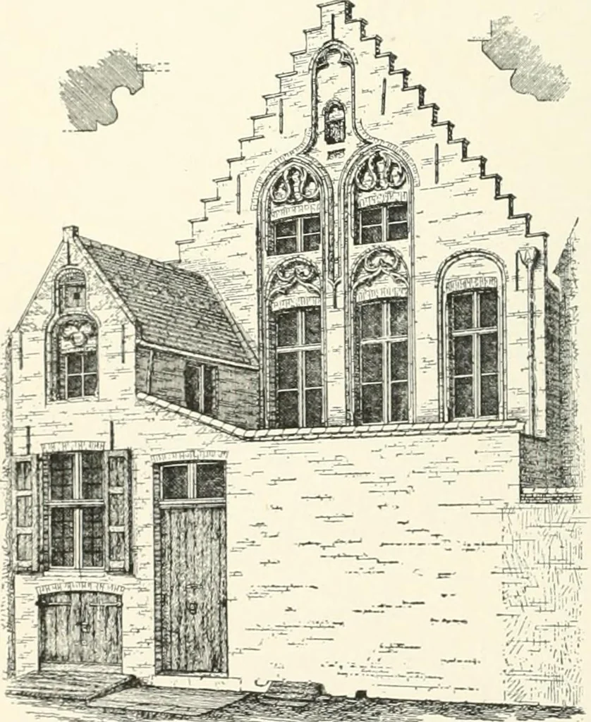 An illustration from A dictionary of architecture and building; biographical, historical and descriptive, 1901, leaf 410