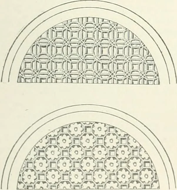 An illustration from A dictionary of architecture and building; biographical, historical and descriptive, 1901, leaf 455