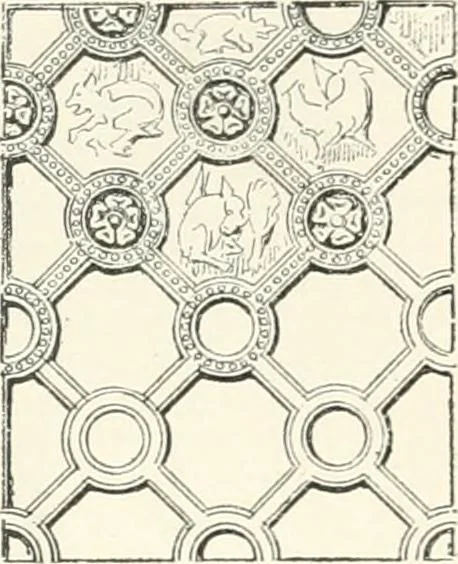 An illustration from A dictionary of architecture and building; biographical, historical and descriptive, 1901, leaf 455