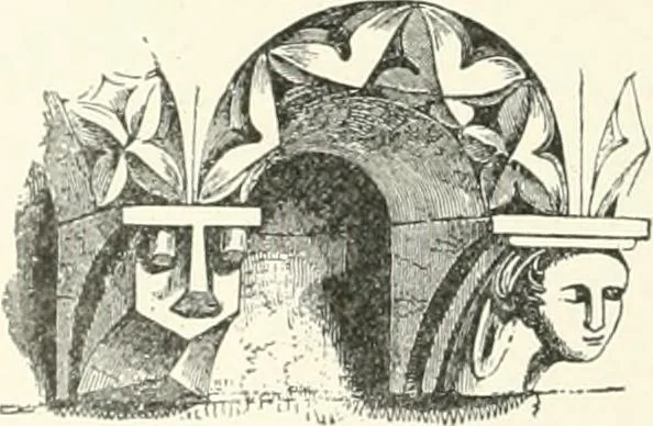 An illustration from A dictionary of architecture and building; biographical, historical and descriptive, 1901, leaf 462