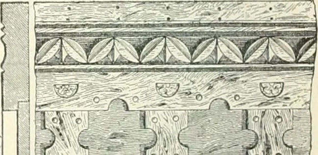 An illustration from A dictionary of architecture and building; biographical, historical and descriptive, 1901, leaf 464