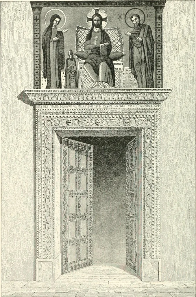 An illustration from A dictionary of architecture and building; biographical, historical and descriptive, 1901, leaf 468