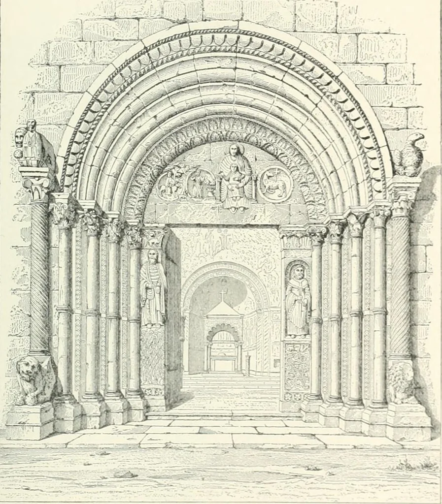 An illustration from A dictionary of architecture and building; biographical, historical and descriptive, 1901, leaf 469