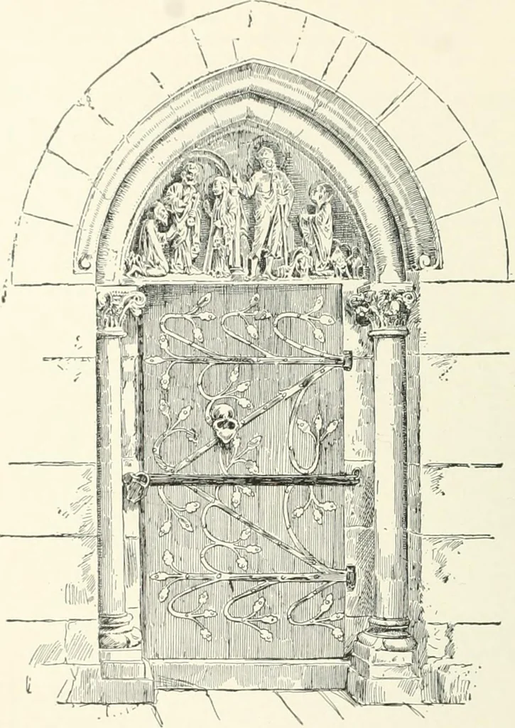 An illustration from A dictionary of architecture and building; biographical, historical and descriptive, 1901, leaf 470