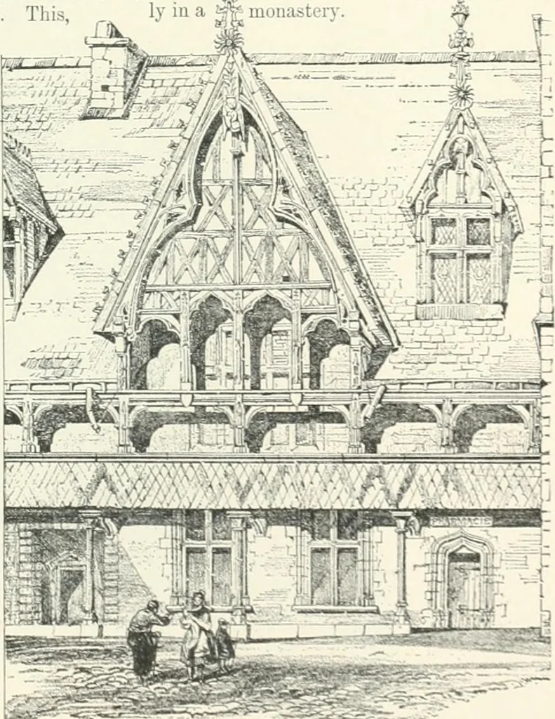 An illustration from A dictionary of architecture and building; biographical, historical and descriptive, 1901, leaf 471