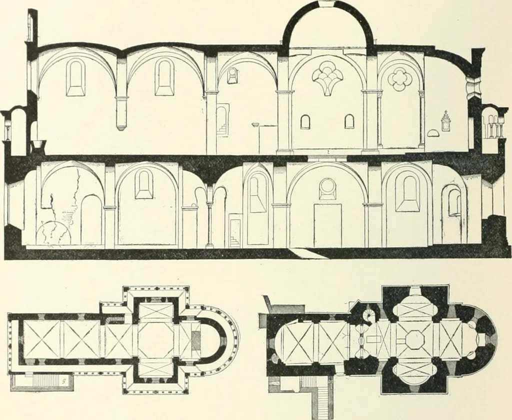 An illustration from A dictionary of architecture and building; biographical, historical and descriptive, 1901, leaf 474