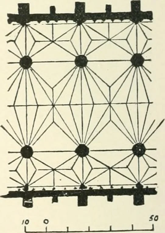An illustration from A dictionary of architecture and building; biographical, historical and descriptive, 1901, leaf 526