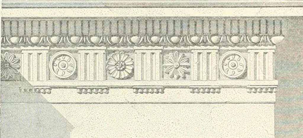 An illustration from A dictionary of architecture and building; biographical, historical and descriptive, 1901, leaf 543