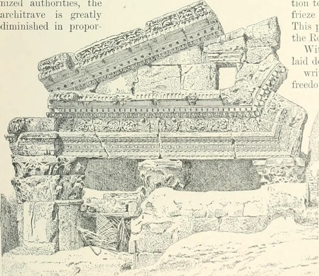 An illustration from A dictionary of architecture and building; biographical, historical and descriptive, 1901, leaf 543