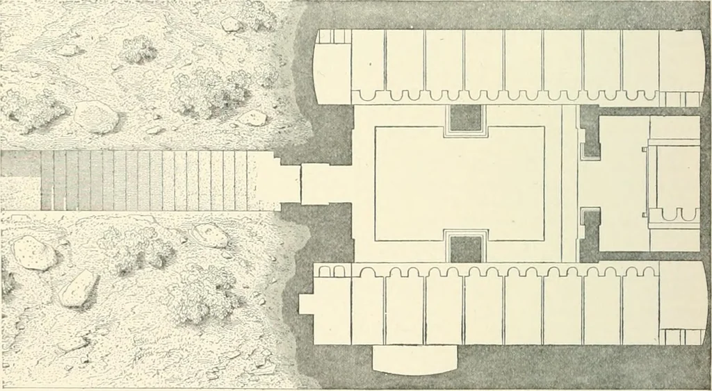 An illustration from A dictionary of architecture and building; biographical, historical and descriptive, 1901, leaf 550