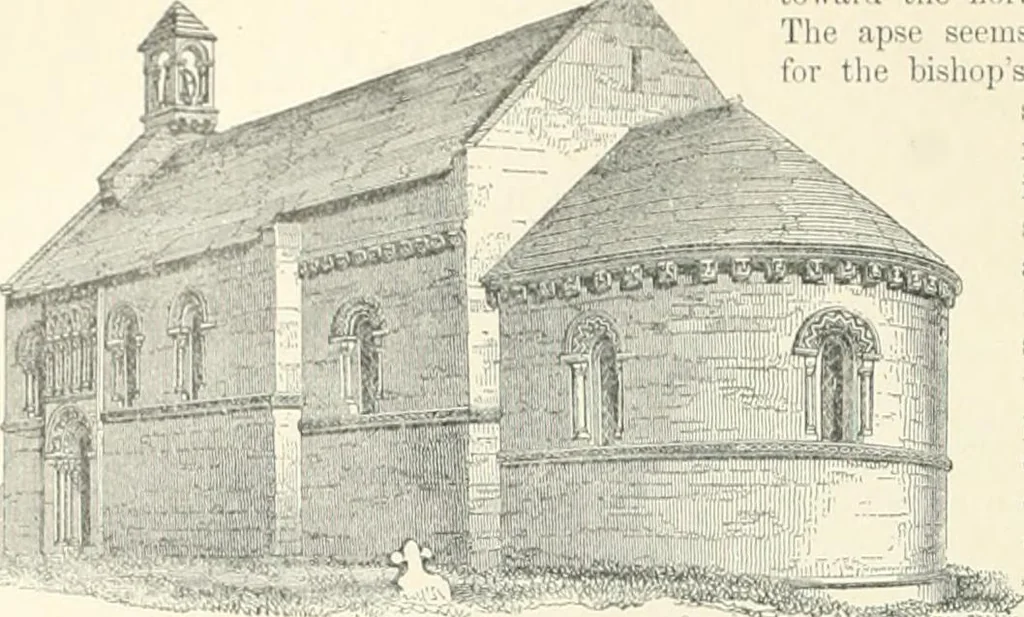 An illustration from A dictionary of architecture and building; biographical, historical and descriptive, 1901, leaf 64