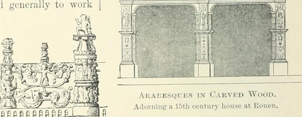 An illustration from A dictionary of architecture and building; biographical, historical and descriptive, 1901, leaf 68