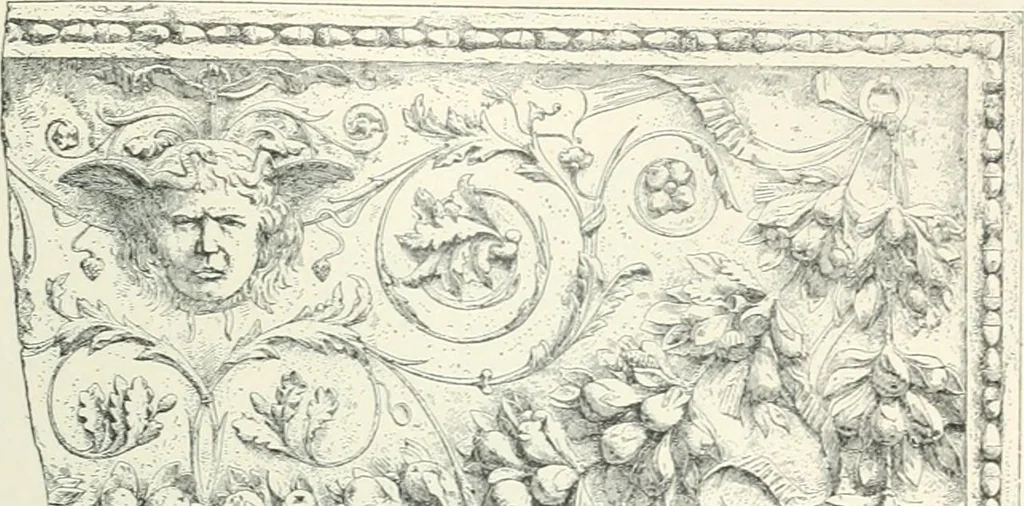 An illustration from A dictionary of architecture and building; biographical, historical and descriptive, 1901, leaf 69