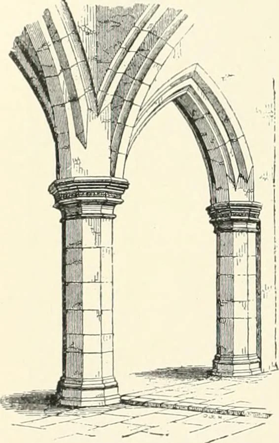 An illustration from A dictionary of architecture and building; biographical, historical and descriptive, 1901, leaf 72