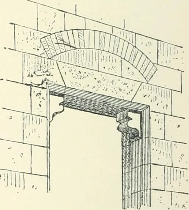 An illustration from A dictionary of architecture and building; biographical, historical and descriptive, 1901, leaf 78