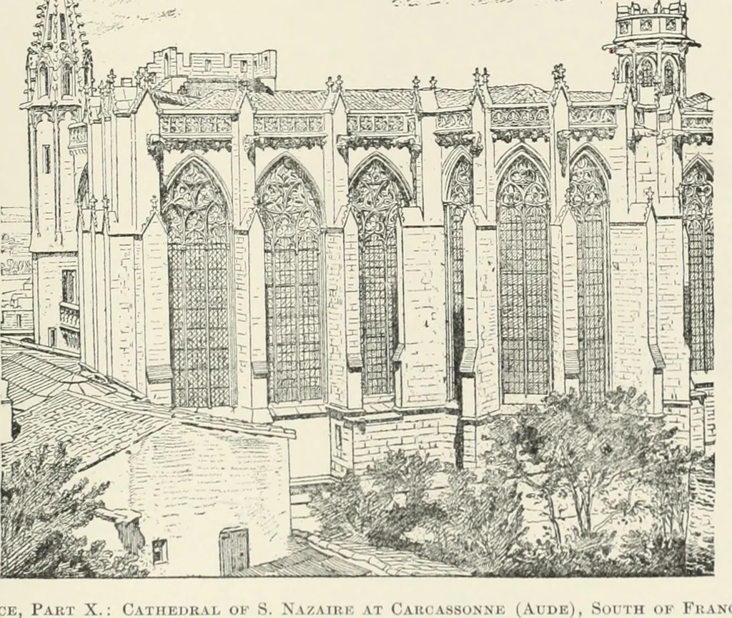 An illustration from A dictionary of architecture and building; biographical, historical and descriptive, 1901, leaf 100