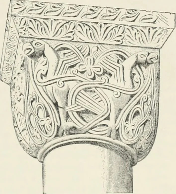 An illustration from A dictionary of architecture and building; biographical, historical and descriptive, 1901, leaf 130