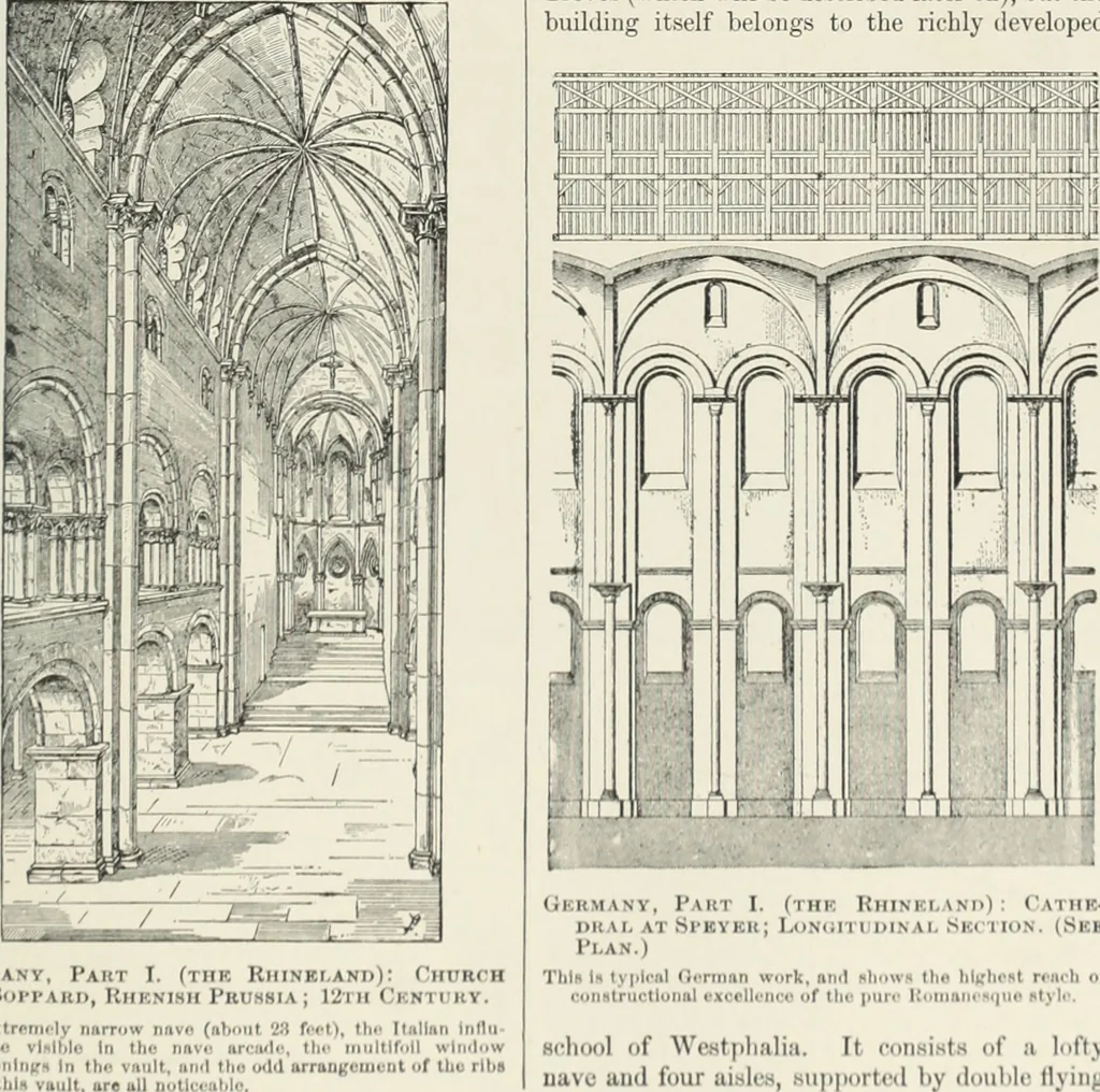 An illustration from A dictionary of architecture and building; biographical, historical and descriptive, 1901, leaf 132