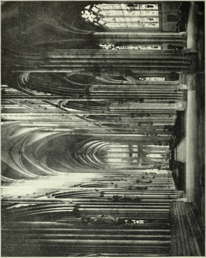 An illustration from A dictionary of architecture and building; biographical, historical and descriptive, 1901, leaf 135