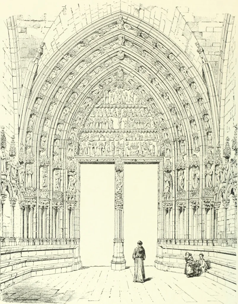 An illustration from A dictionary of architecture and building; biographical, historical and descriptive, 1901, leaf 137