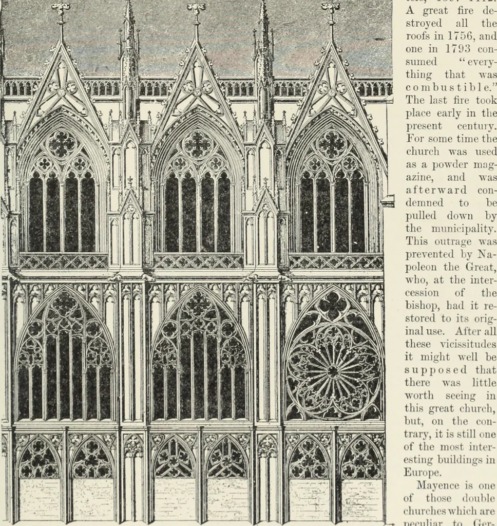 An illustration from A dictionary of architecture and building; biographical, historical and descriptive, 1901, leaf 140