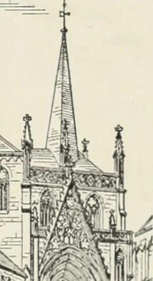 An illustration from A dictionary of architecture and building; biographical, historical and descriptive, 1901, leaf 144