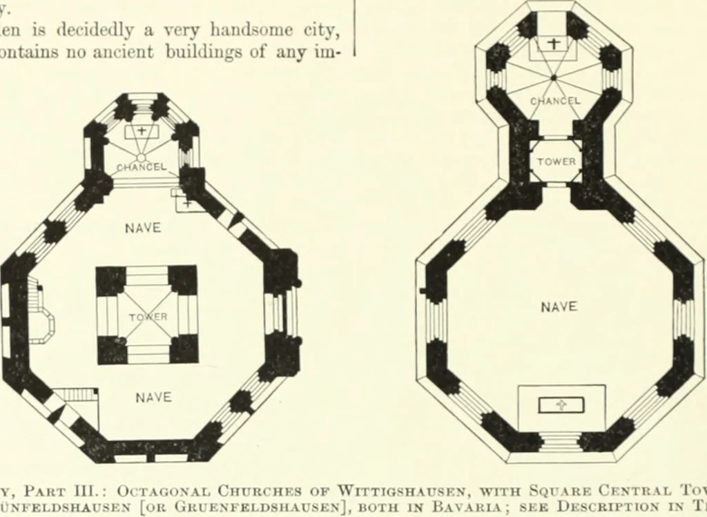 An illustration from A dictionary of architecture and building; biographical, historical and descriptive, 1901, leaf 151