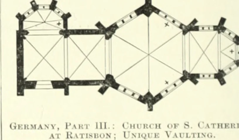 An illustration from A dictionary of architecture and building; biographical, historical and descriptive, 1901, leaf 151
