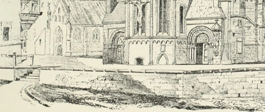 An illustration from A dictionary of architecture and building; biographical, historical and descriptive, 1901, leaf 152