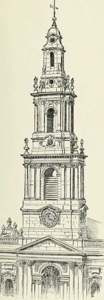 An illustration from A dictionary of architecture and building; biographical, historical and descriptive, 1901, leaf 166