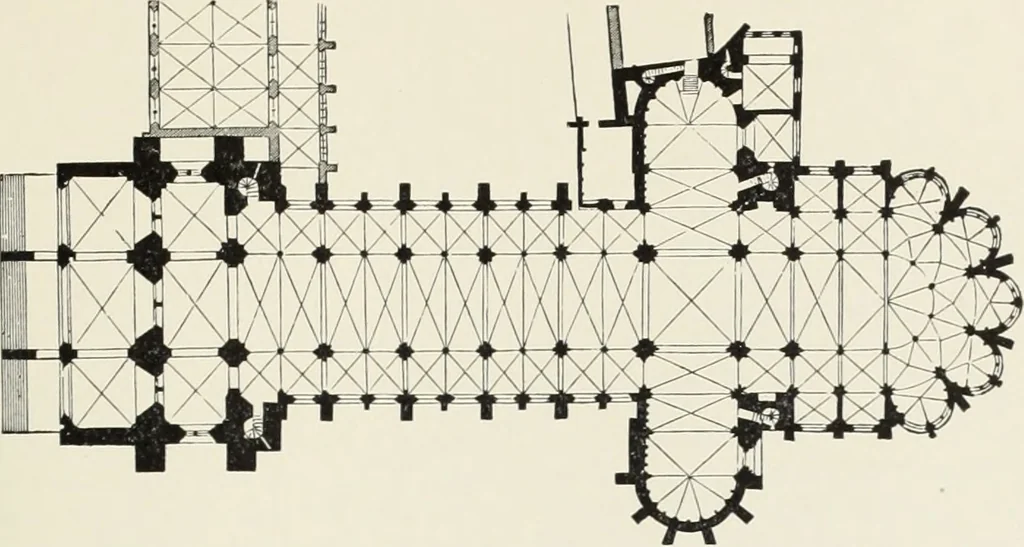 An illustration from A dictionary of architecture and building; biographical, historical and descriptive, 1901, leaf 178