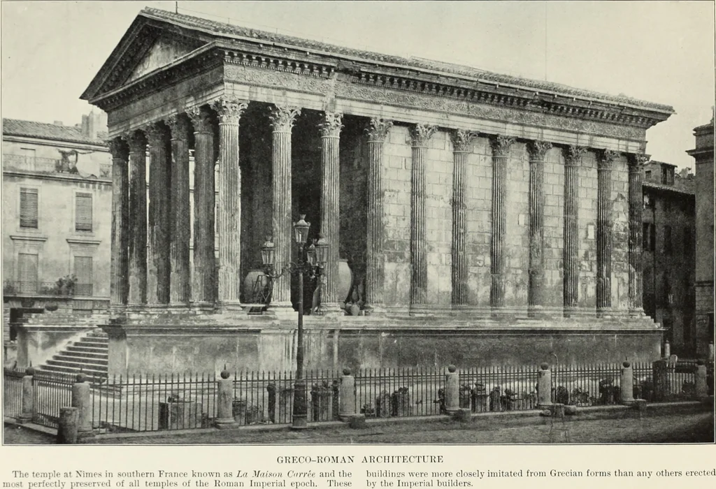 An illustration from A dictionary of architecture and building; biographical, historical and descriptive, 1901, leaf 194